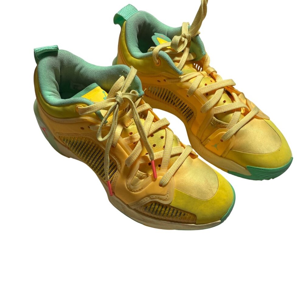 Jordan‎ Why Not Zer0.4 Sneakers Mens 8.5 Yellow/Green Low Basketball Style